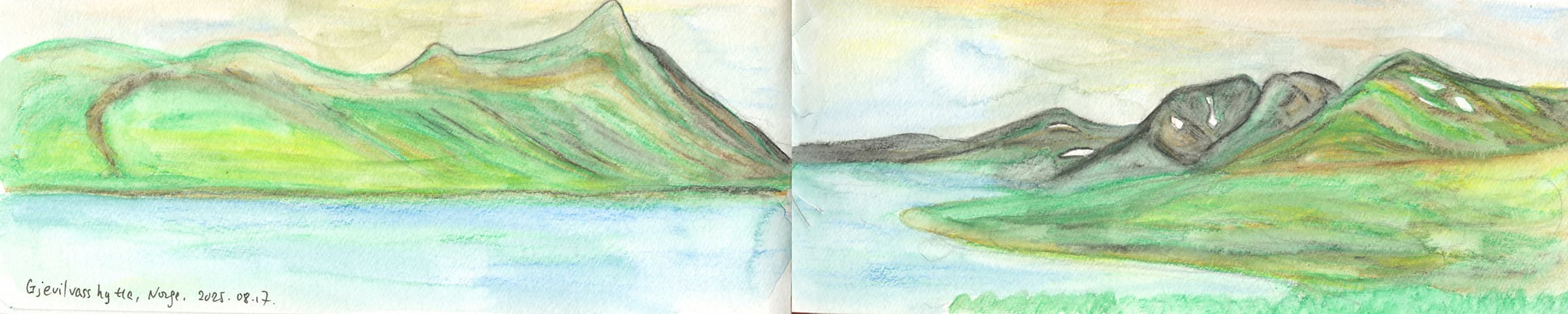 Gjevilvasshytte, Norway, August 2025